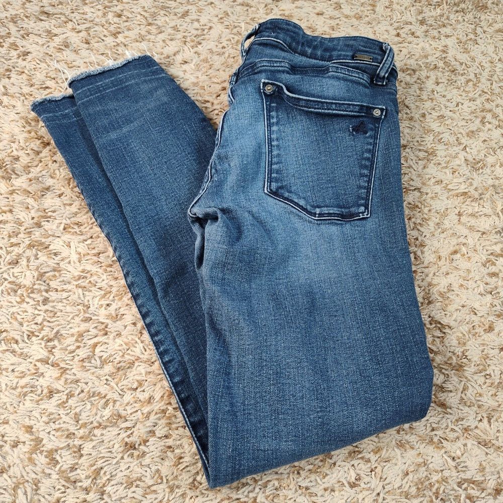 DL1961 Emma Power Legging Stark Women Sz 27 Low Rise‎ Jeans